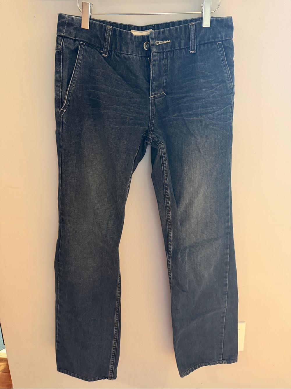 Dark Wash Blue Jeans